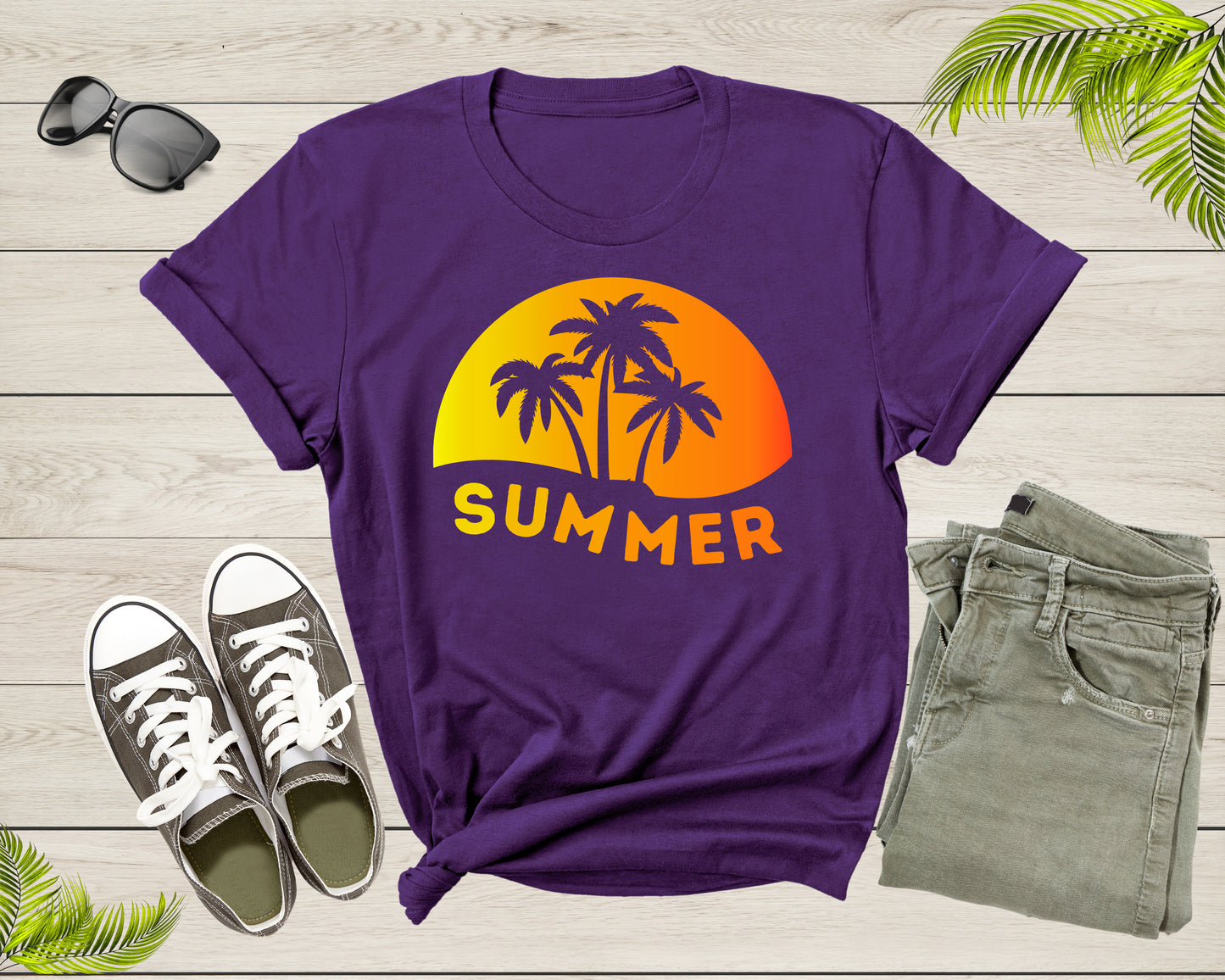 Summer Beach Lover Gift For Men Women Youth Teen Vacation T-shirt Summer Graphic Design Shirt For Boys Girls Youth Mens Women Summer Tshirt