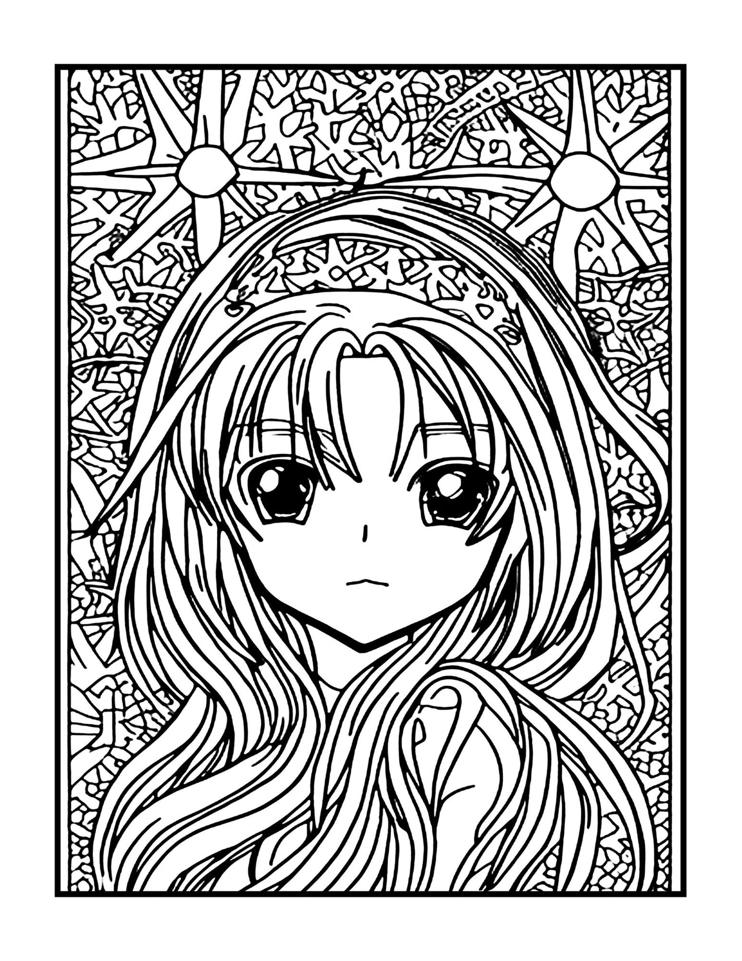 Anime Coloring Book : Anime Gifts for Teen Girls, Coloring Books