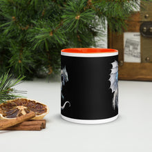 Load image into Gallery viewer, Cool Fantasy Medieval Dragon Designs Sublimation Travel Ceramic Coffee Mug with Color Inside
