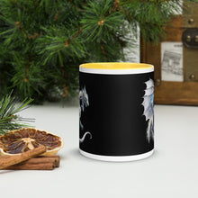 Load image into Gallery viewer, Cool Fantasy Medieval Dragon Designs Sublimation Travel Ceramic Coffee Mug with Color Inside
